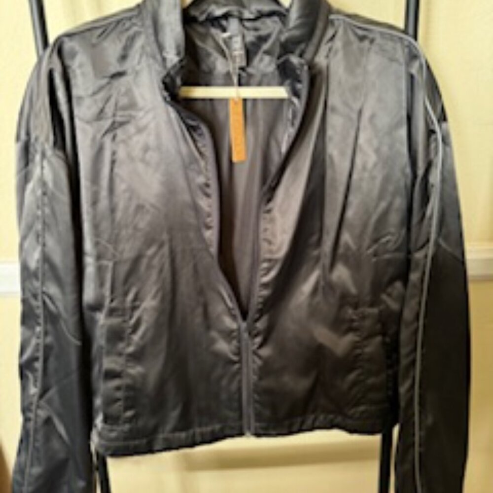 NWT - SKIMS UTILITY SPORT ZIP UP JACKET  - Gunmetal  -  Size 3X